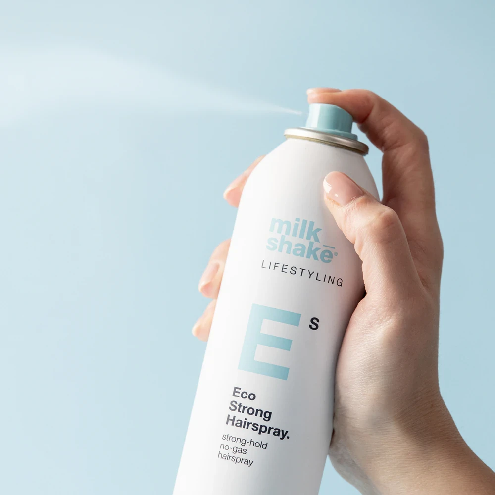 Milk Shake Milk_Shake Lifestyling Eco Strong Hairspray stiprios fiksavijos plaukų lakas, 250 ml