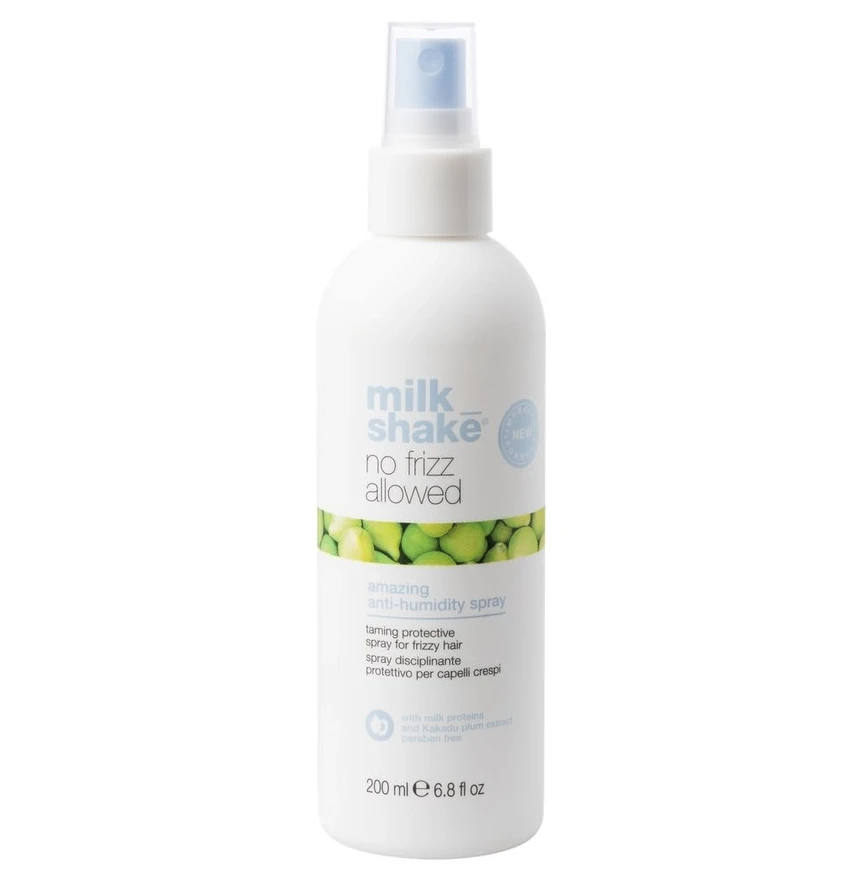 Milk Shake Nuo drėgmės apsaugantis purškiklis Milkshake No Frizz Allowed Anti-Humidity Purškiklis 200 ml