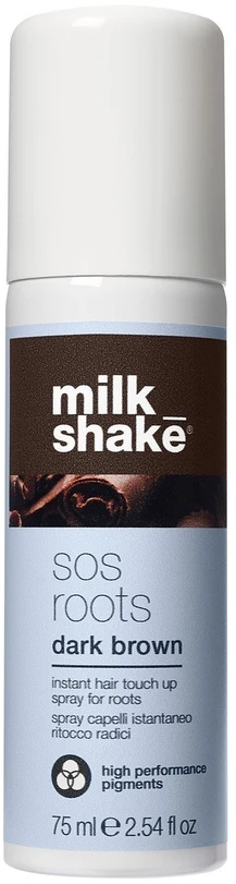Milk Shake Milk_Shake SOS Roots Instant Hair Touch Up plaukų šaknis maskuojantis purškiklis, atspalvis: Dark Brown, 75 ml