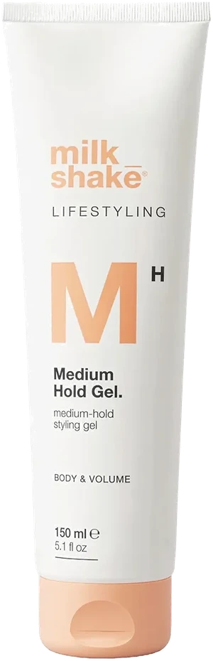 Milk Shake Milk_Shake Lifestyling Medium Hold Gel vidutinės fiksacijos plaukų formavimo gelis, 150 ml