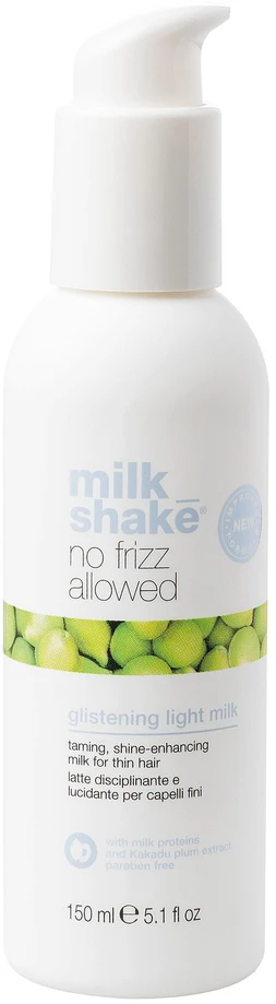 Milk Shake Pieno kokteilis Plaukų pienelis Milkshake No Frizz Allowed Glistening Light Milk 150 ml