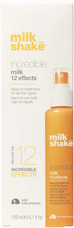 Milk Shake Incredible Milk 12 Effects Purškiamas pienelis plaukams, 150 ml
