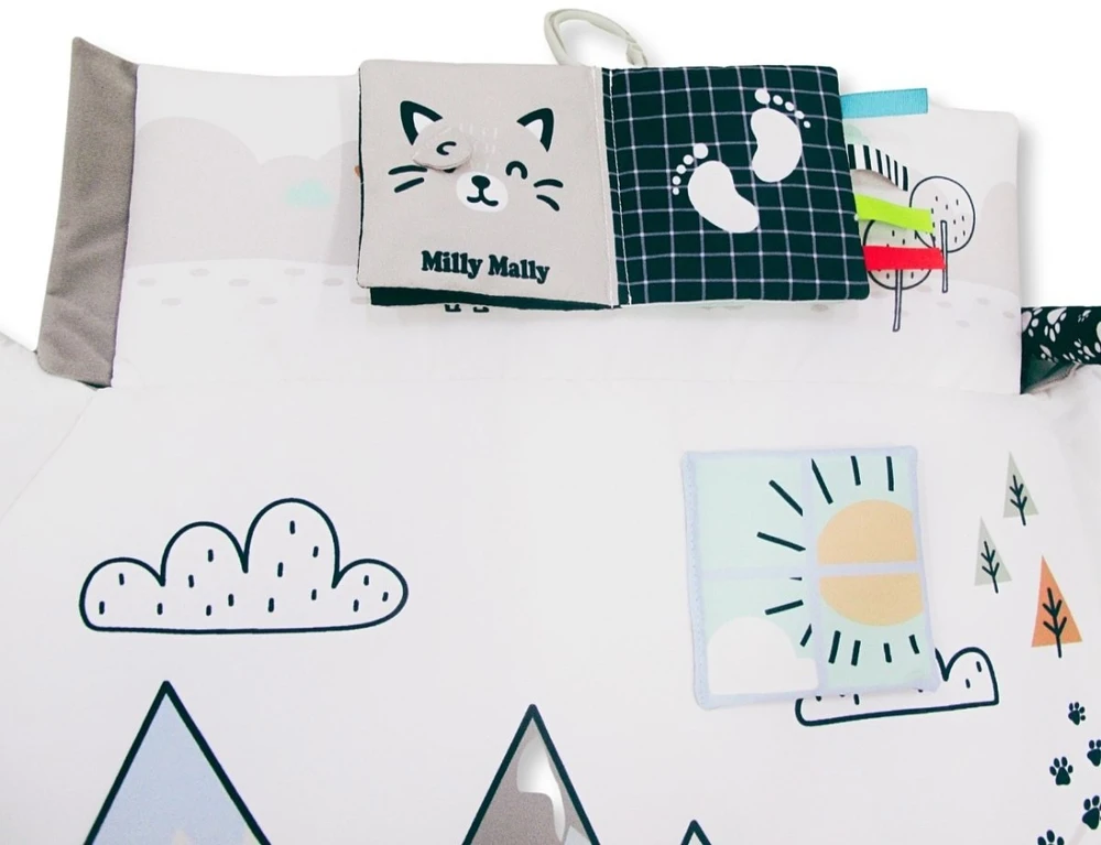 MILLY MALLY 6141 Kūdikių kilimėlis 5in1 Minky