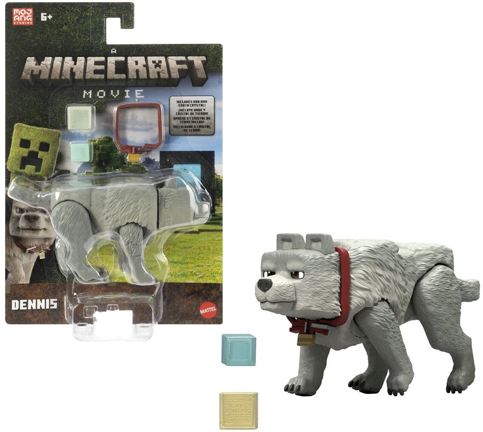 Mattel Minecraft - Filmo figūrėlė - Vilkas Denisas