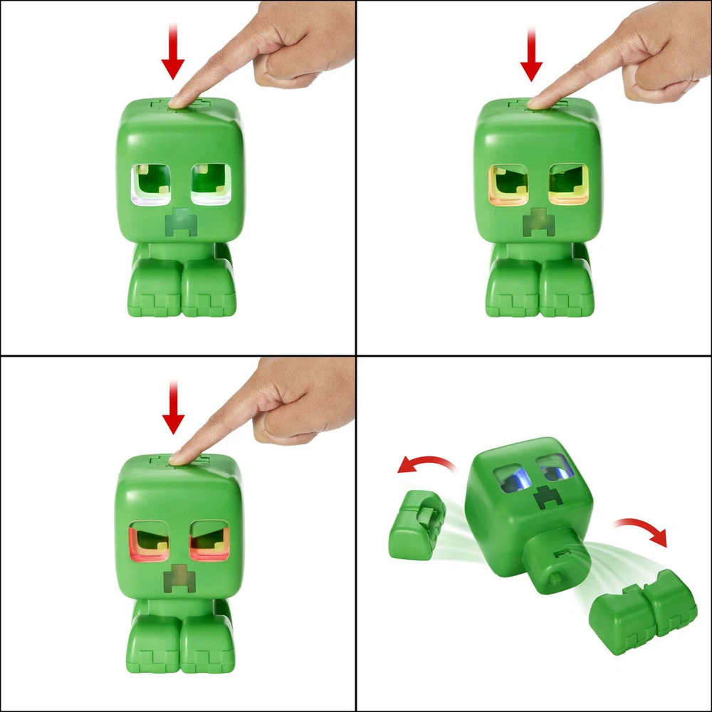 Mattel MINECRAFT interaktyvi figūrėlė – My Pet Creeper (JGX49)