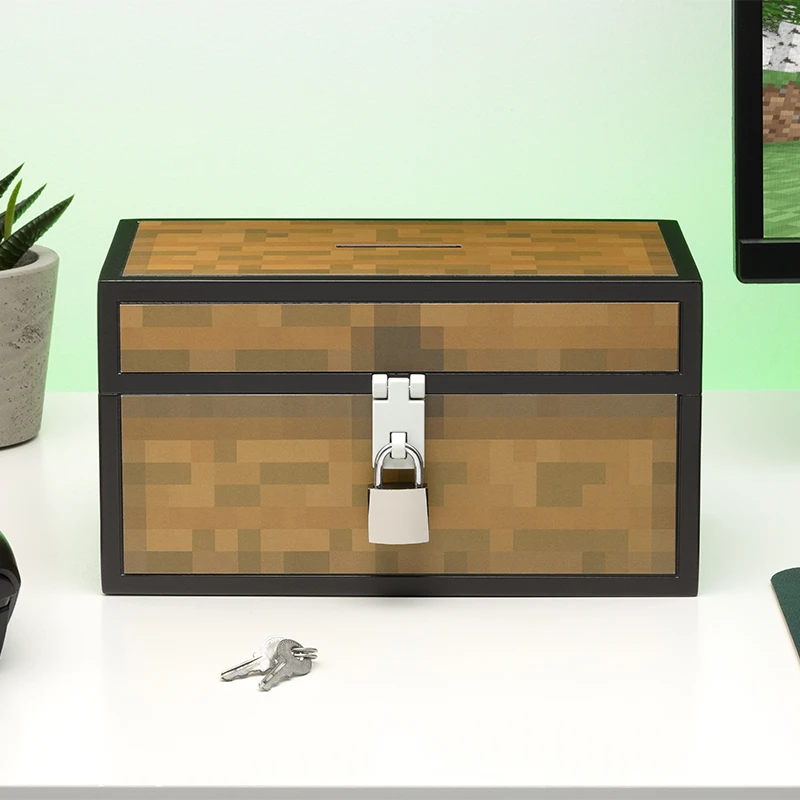 Minecraft skrynios pinigų dėžutė