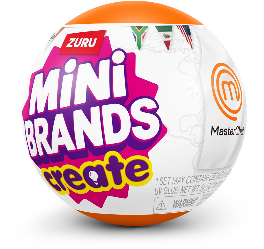 Mini Brands Mini prekių ženklai – „Create MasterChef S2“ (77773GQ1)