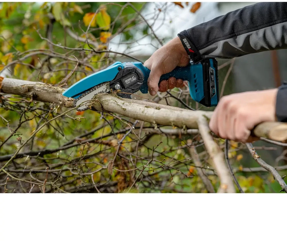 Dedra Mini grandininis pjūklas 4" 18 V