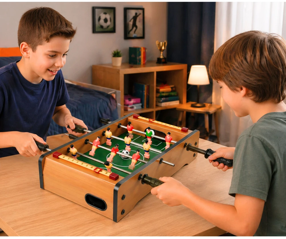 Mini stalo futbolas Lean Toys, 36x21,5x9 cm