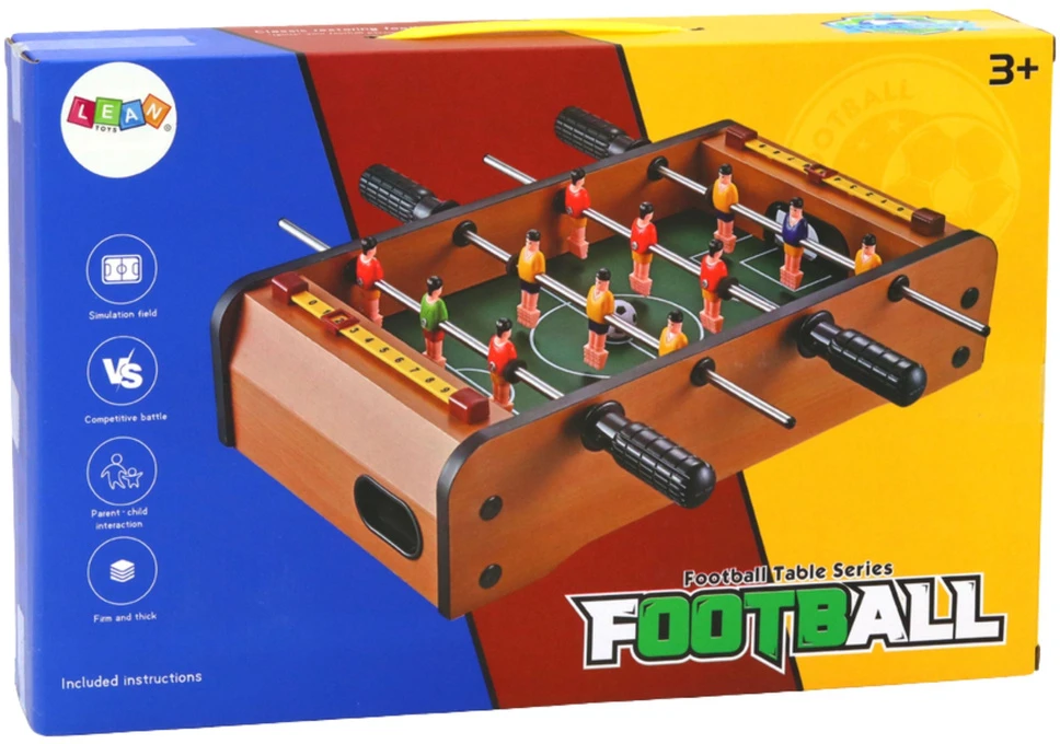 Mini stalo futbolas Lean Toys, 36x21,5x9 cm