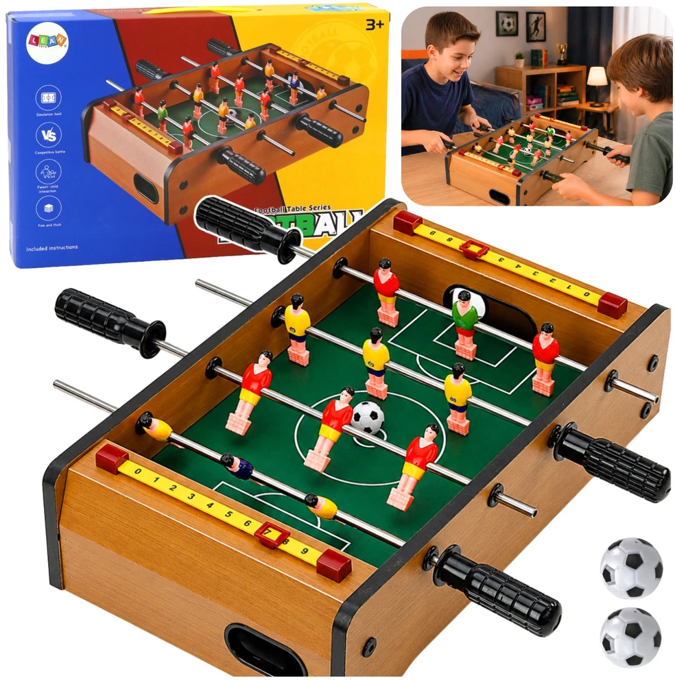 Mini stalo futbolas Lean Toys, 36x21,5x9 cm