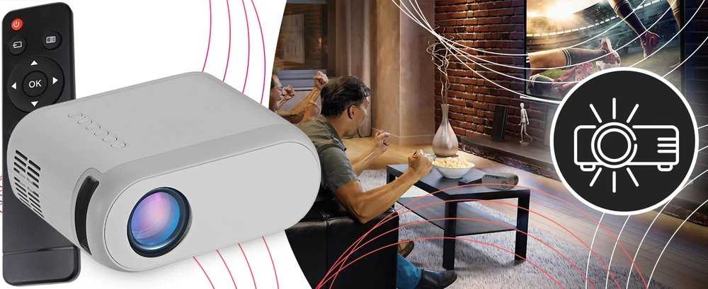 Book On Demand Mini projektorius ER1160 Full HD