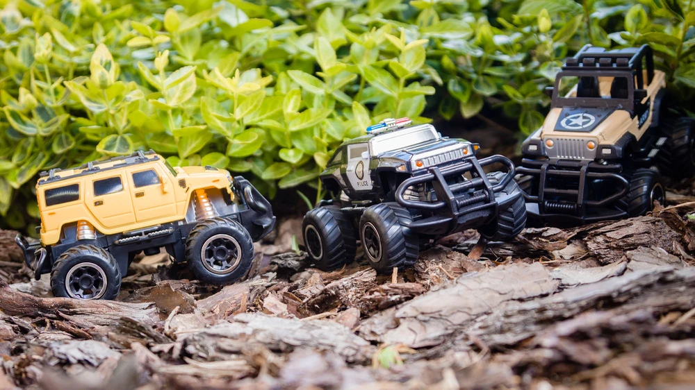 Rebel Mini RC automobilio visureigis