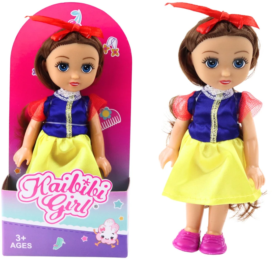 Lean Toys Princesės lėlė su karūna, 17 cm