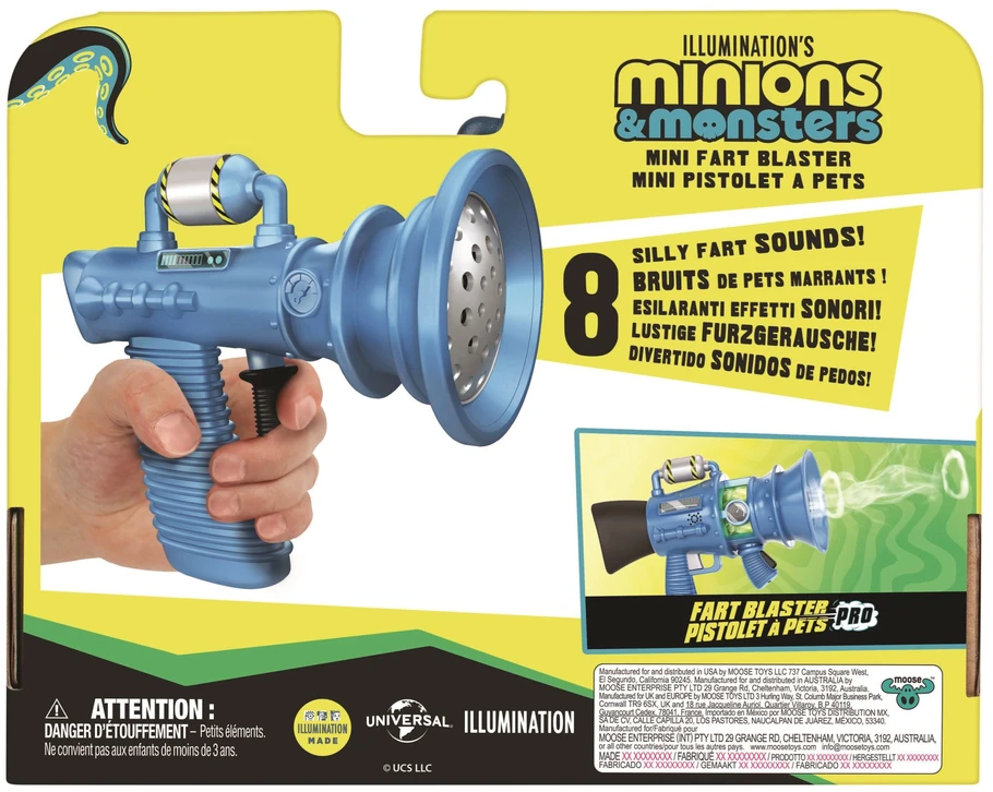 Minions,Moose Minions 3 – Mini bezdėjimo sprogdiklis (20433)