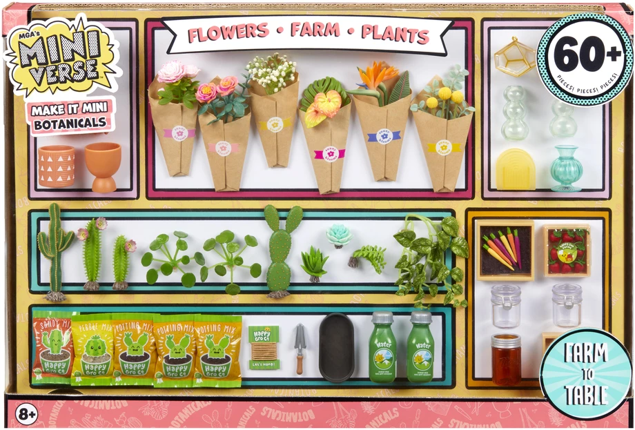 MGA MINIVERSE Žaidimų rinkinys Botanicals