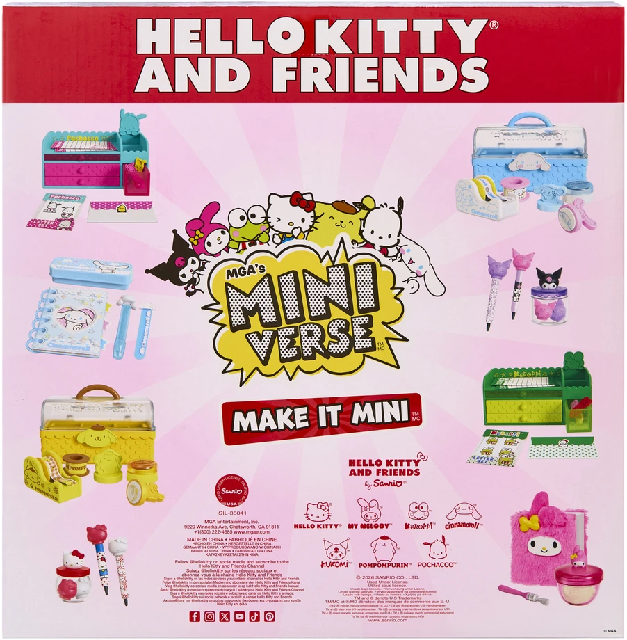 „Miniverse“ – „Make It Mini Sanrio S3“ rinkinys (535324)