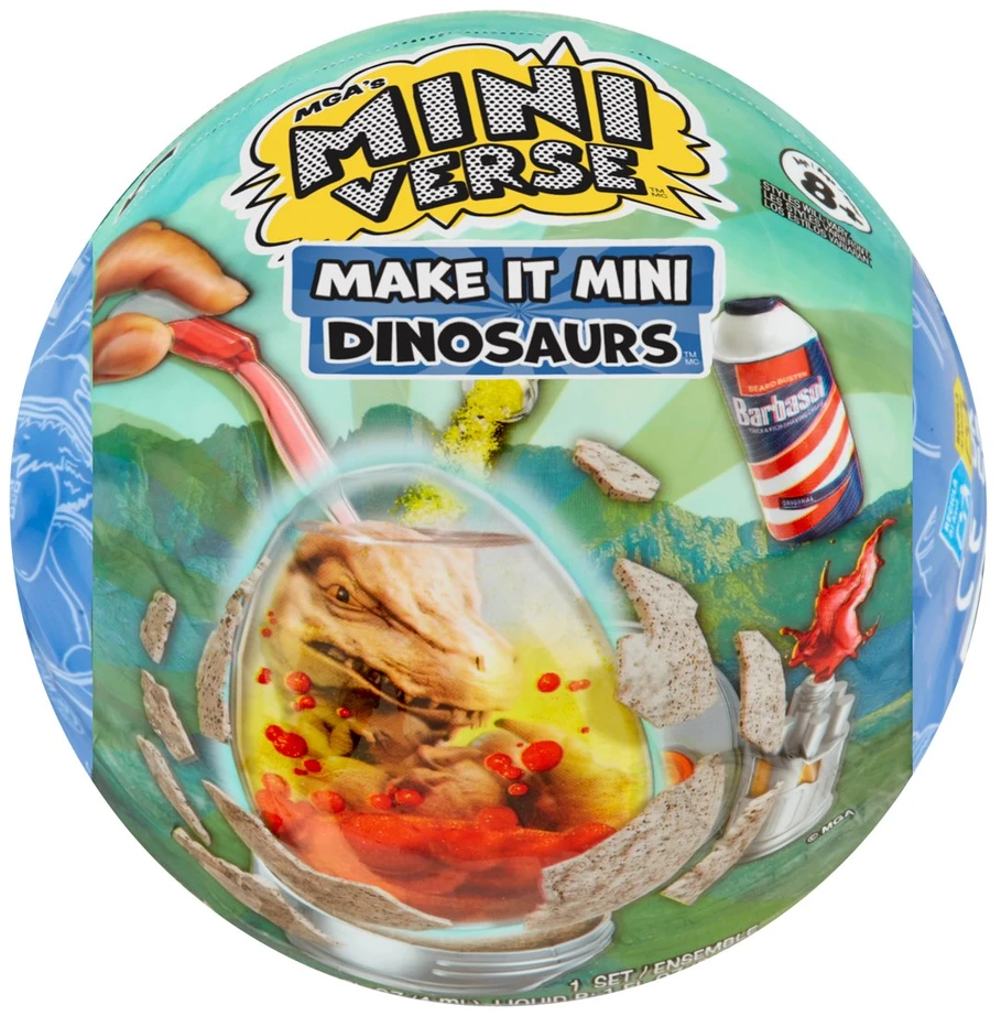 MGA Miniverse Mini Jurassic World rinkinys (522553/522546)