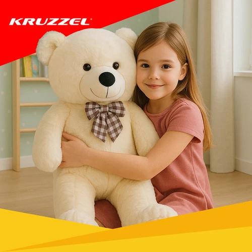 Pliušinis meškinas Kruzzel 26099, 100 cm