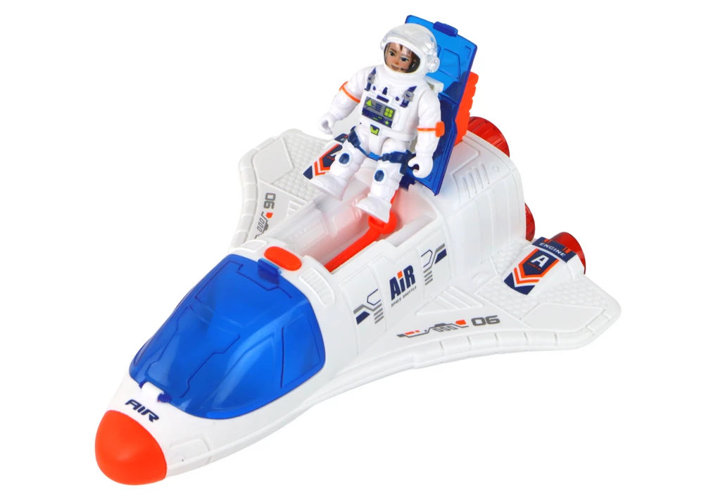 Kosmoso misijos raketa Lean Toys