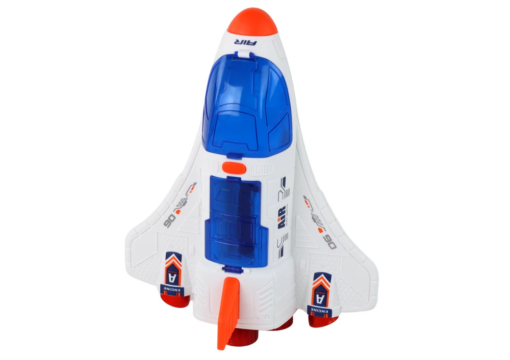Kosmoso misijos raketa Lean Toys