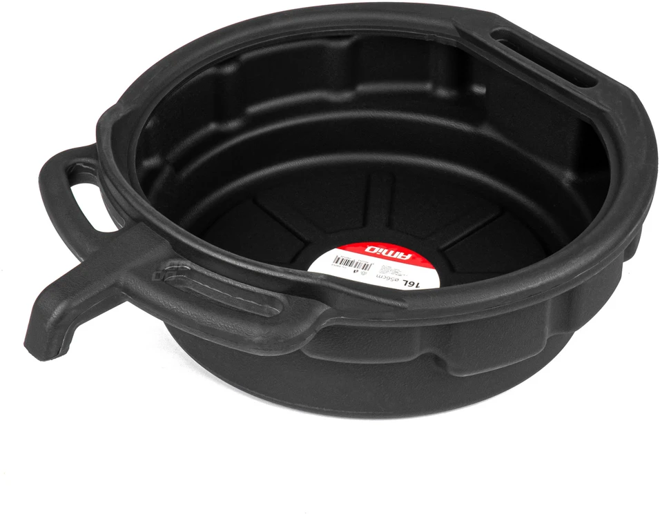 Alyvos surinkimo indas su piltuvu 16 L, 56 cm AMIO-04053