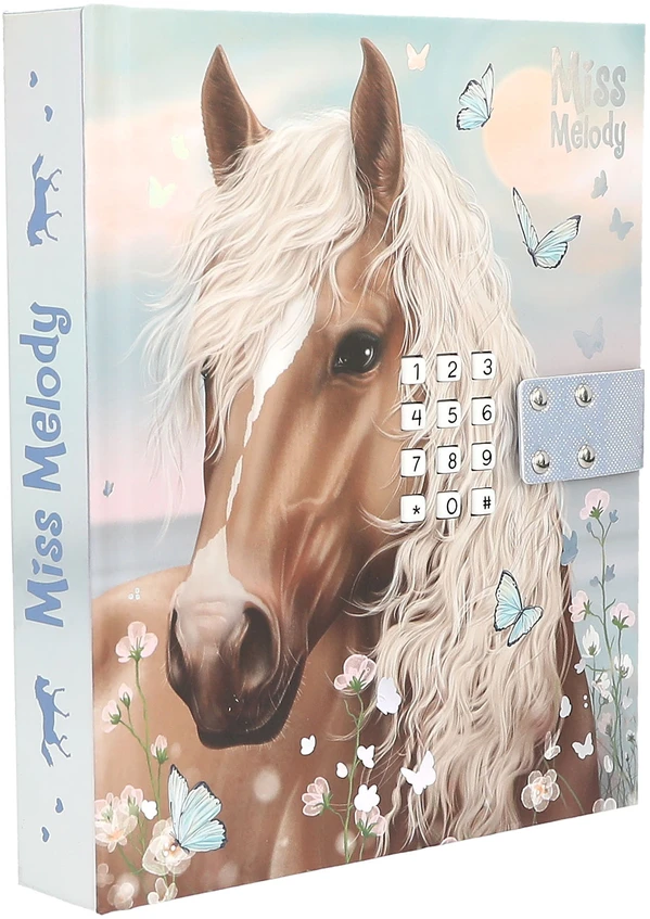 Miss Melody - Dienoraštis su kodu ir garsu, dizainas 2 (0413999)