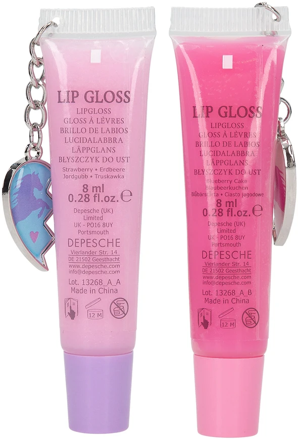 Depesche Miss Melody - lūpų blizgesio rinkinys BFF - šviesiai violetinė