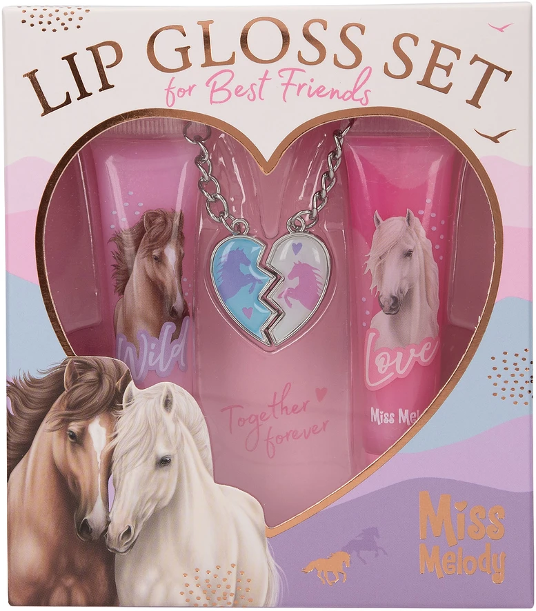 Depesche Miss Melody - lūpų blizgesio rinkinys BFF - šviesiai violetinė