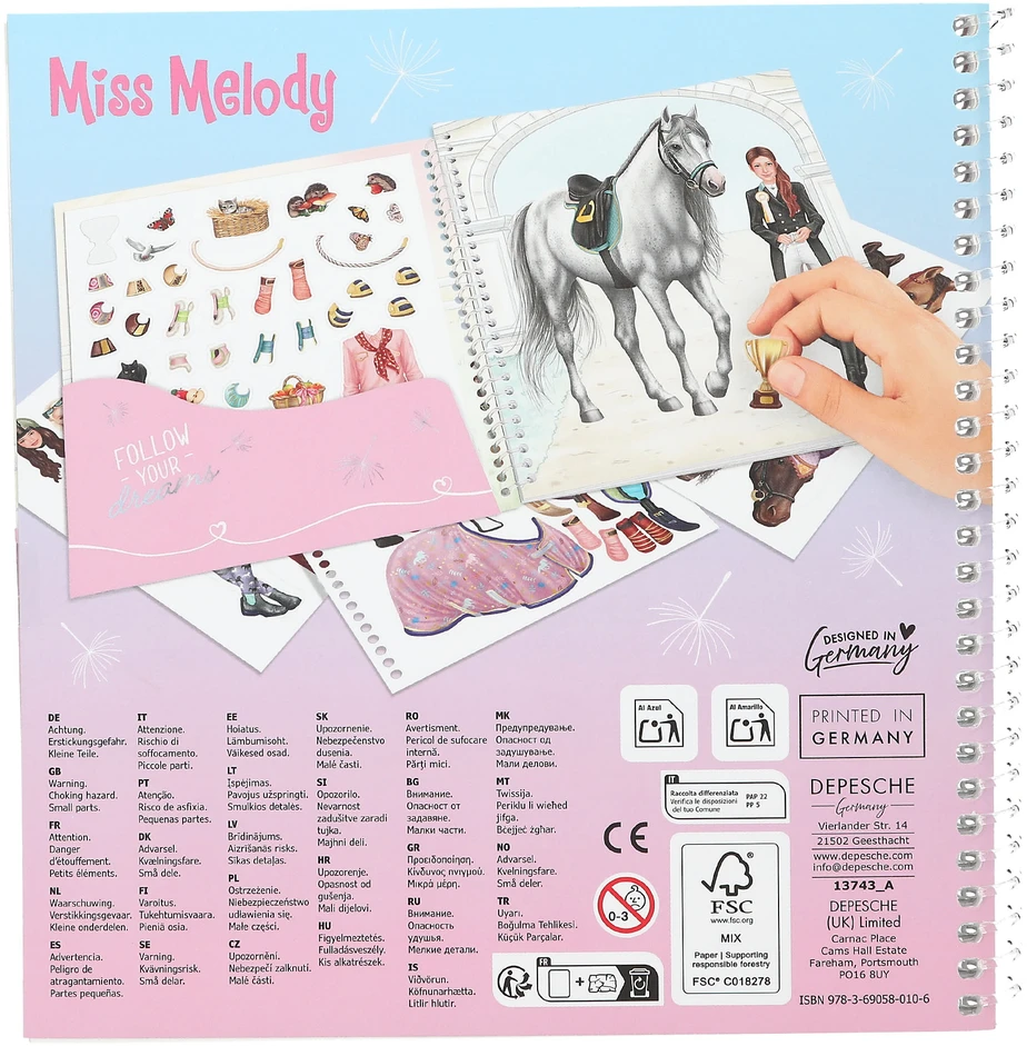 Miss Melody Mis Melody Mis Melody - Apreng mane (413743)