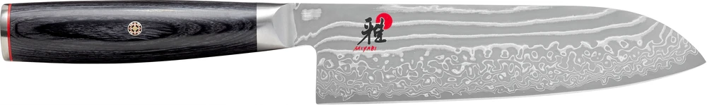 Miyabi - 5000 FC-D, Santoku, plonu kraštu - Rūšiuoti - 18 cm