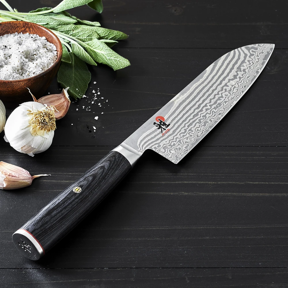 Miyabi - 5000 FC-D, Santoku, plonu kraštu - Rūšiuoti - 18 cm