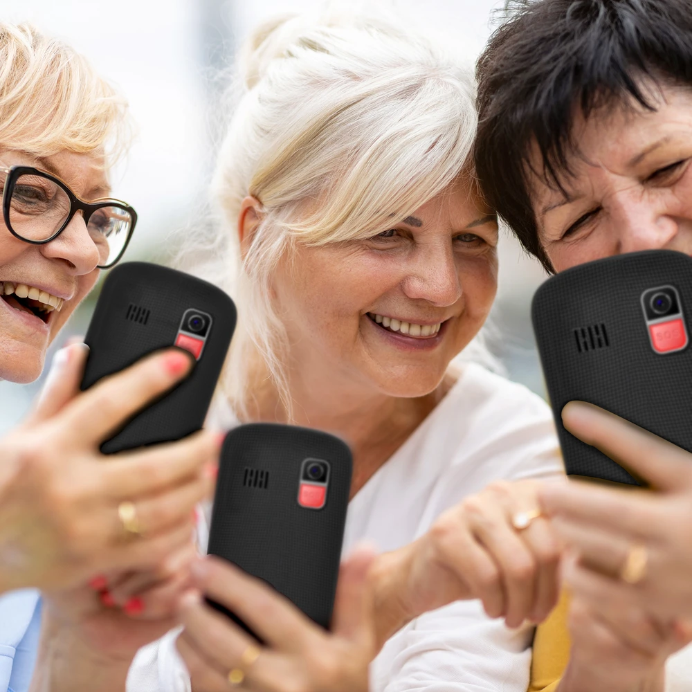 Mobilusis telefonas senjorams, dideli klavišai, SIM kortelė, GSM, signalizacija, kamera, pl meniu