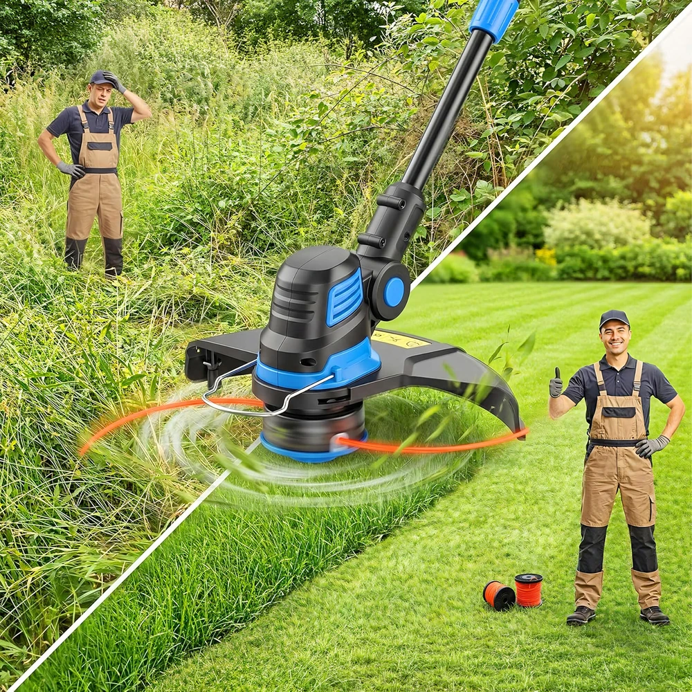 Mocna Tvirtas pjovimo valas krūmapjovėms ir žoliapjovių galvutėms 2,4 mm x 100 m, 5 kampų