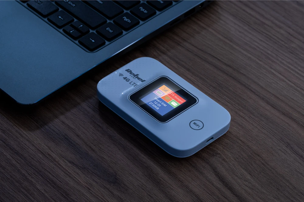 MODEMAS - MIFI maršrutizatorius 4G LTE Rebel