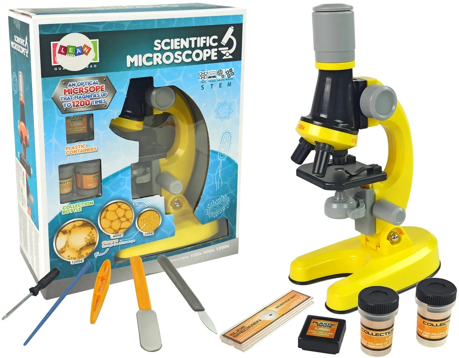 Lean Toys Mikroskopas Leantoys