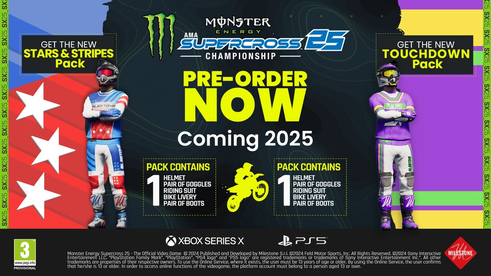 „Monster Energy Supercross 25“ – „XBOX Series X“