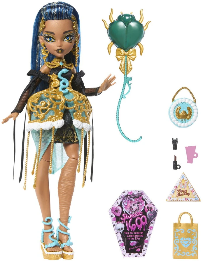 Mattel MONSTER HIGH SWEET BIRTHDAY lėlė Cupid (JBG77)