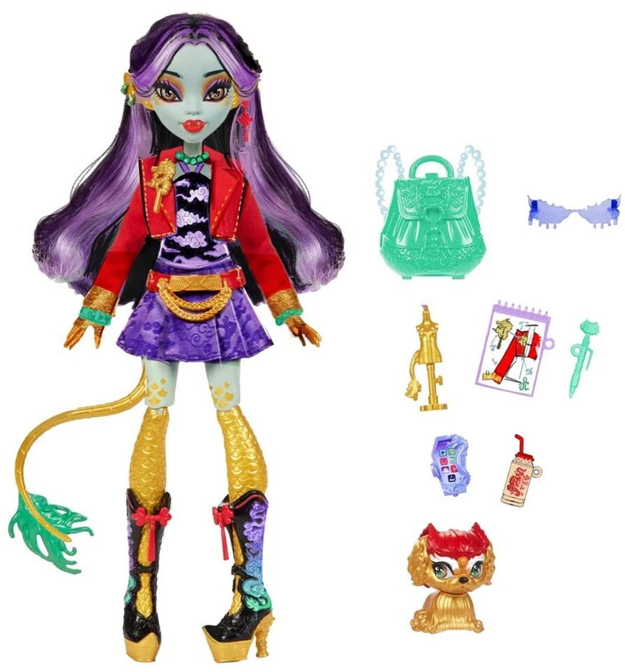Mattel MONSTER HIGH lėlė – Jinafirė (HYV58)