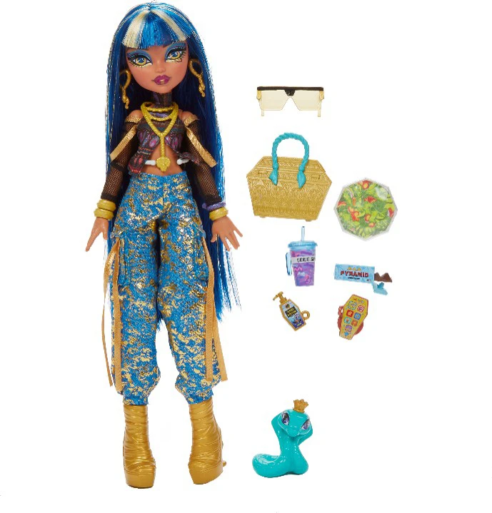 Mattel MONSTER HIGH lėlė Kleo (atnaujinta) (JHK32)