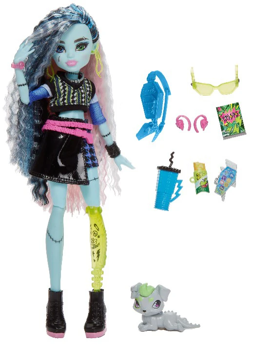 Mattel MONSTER HIGH lėlė Frenkė (atnaujinta) (JHK31)