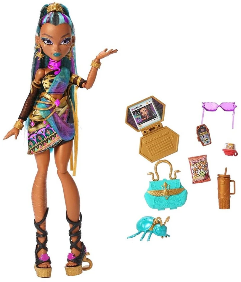Mattel MONSTER HIGH lėlė – Nefera (JDR48)