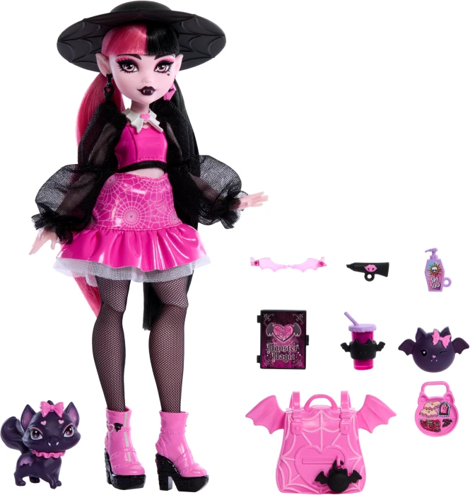 Mattel MONSTER HIGH lėlė – Drakulaura (HRP64)