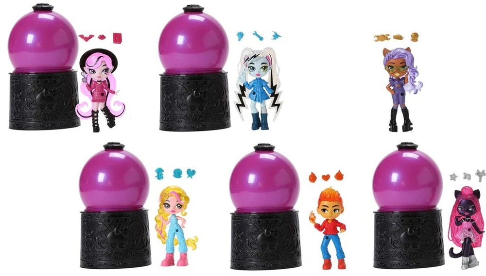 Mattel MONSTER HIGH siurprizas, Crystal Ball serija (JCX99)