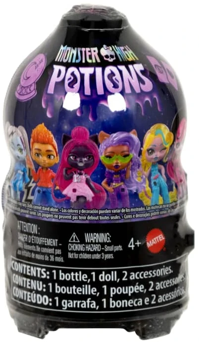 Mattel MONSTER HIGH siurprizas, Crystal Ball serija (JCX99)