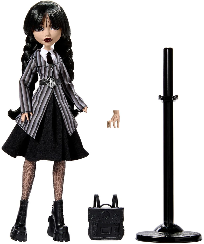 Lėlė Mattel MONSTER HIGH Wednesday (HXJ04)