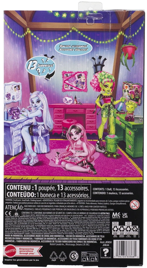 Mattel MONSTER HIGH SELF-SCARE SECRETS Ebės rinkinys