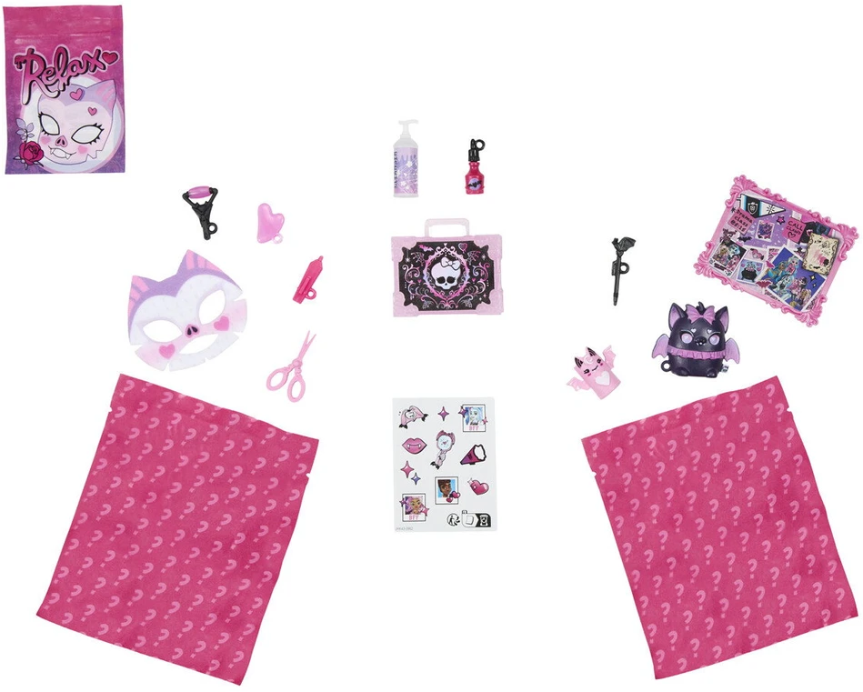 Mattel MONSTER HIGH SELF-SCARE SECRETS Drakulauros rinkinys