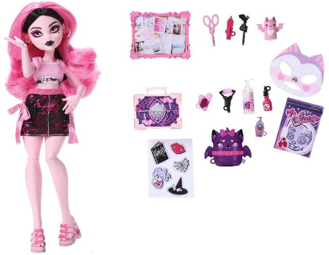 Mattel MONSTER HIGH SELF-SCARE SECRETS Drakulauros rinkinys