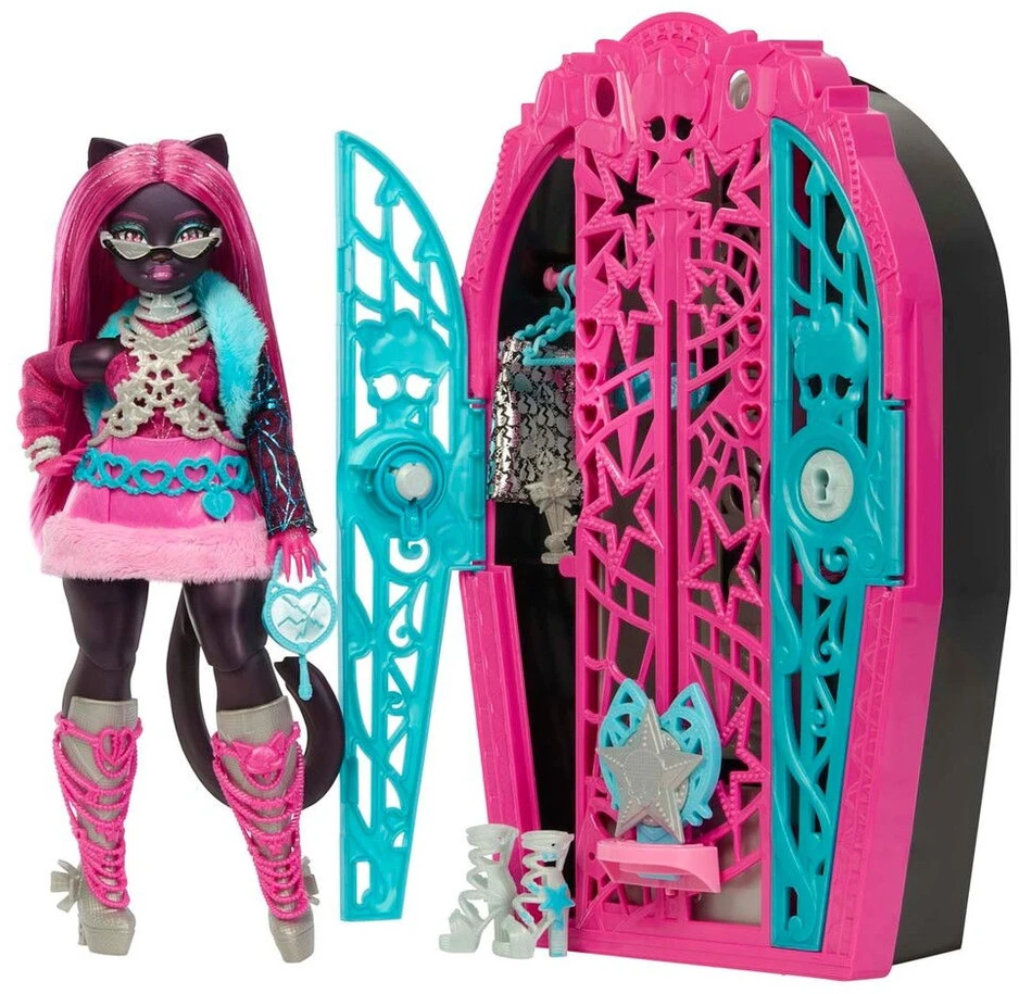 Mattel Lėlė Monster High Skulltimate Secrets Catty Noir JBG82